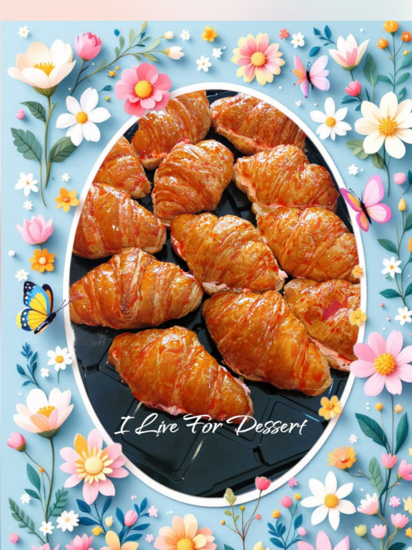 Strawberry Shortcake Stuffed Croissants 2 Day Notice
